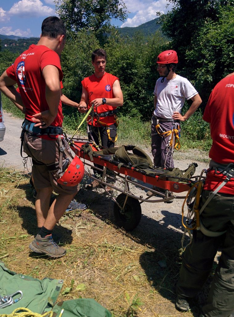 Prezentacija Gosrske Službe Spasavanja na Spustu Bez granica Prezentacija Gosrske Službe Spasavanja na Spustu Bez granica