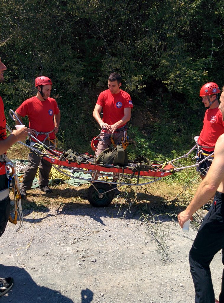 Prezentacija Gosrske Službe Spasavanja na Spustu Bez granica Prezentacija Gosrske Službe Spasavanja na Spustu Bez granica